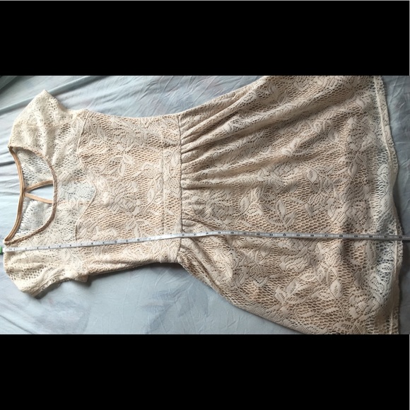 DONATED Speechless Small Ivory Lace Dress bridal shower - Picture 6 of 10